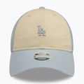 New Era 9Twenty Trucker Los Angeles Dodgers light beige baseball cap 3