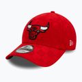 New Era Tonal Check 9Forty Chicago Bulls baseball cap red 2