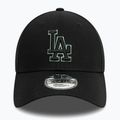 New Era Team Outline 9Forty Los Angeles Dodgers baseball cap black 2