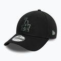 New Era Team Outline 9Forty Los Angeles Dodgers baseball cap black 3