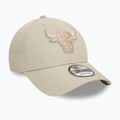 New Era Team Outline 9Forty Bulls light beige baseball cap