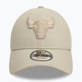 New Era Team Outline 9Forty Bulls light beige baseball cap 2