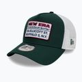 New Era NE Vintage Trucker baseball cap dark green 3