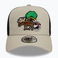 New Era NE Outdoor Patch Trucker light beige baseball cap 2