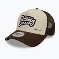 New Era NE Motorsport Trucker light beige baseball cap 3