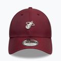 New Era NBA Tech 9Forty Maiami Heat dark red baseball cap 2