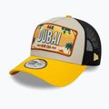 New Era Licence Plate Los Angeles Trucker light beige baseball cap 2