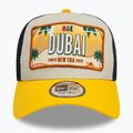 New Era Licence Plate Los Angeles Trucker light beige baseball cap 3