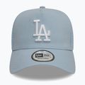 New Era League Essential Trucker Los Angeles Dodgers pastel blue baseball cap 2