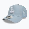 New Era League Essential Trucker Los Angeles Dodgers pastel blue baseball cap 3