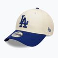 New Era Colourblock 9Forty Los Angeles Dodgers baseball cap light beige 3