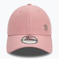 New Era Flawless 9Forty New York Yankees dark pink baseball cap 3