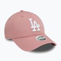 New Era League Essential 9Forty Los Angeles Dodgers dark pink baseball cap