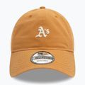 New Era Mini Washed 9Twenty Oakland Athletics dark beige baseball cap 3