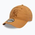 New Era League Essential 920 New York Yankees dark beige baseball cap 3