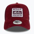 New Era NE Patch Cord Trucker dark red baseball cap 3