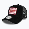 New Era NE Patch Cord Trucker baseball cap black 2