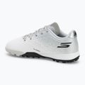 Children's football boots SKECHERS Razor 1.5 Td Jr TF white/silver 3