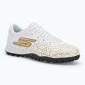 Men's football boots SKECHERS Skx_1.5 Academy TF white/gold