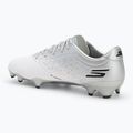 Men's football boots SKECHERS Razor 1.5 Academy FG white/silver 3