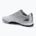 Men's football boots SKECHERS Razor 1.5 Academy TF white/silver 3