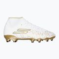 Men's football boots SKECHERS Razor 1.5 Academy FG white/gold 9