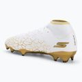 Men's football boots SKECHERS Razor 1.5 Academy FG white/gold 3