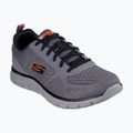 Men's shoes Skechers Track Leshur charcoal/orange