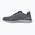 Men's shoes Skechers Track Leshur charcoal/orange 3