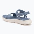Women's sandals SKECHERS Go Walk Flex Sandal Sublime blue 3