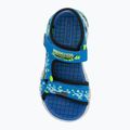 SKECHERS Mega Splash children's sandals black/blue/lime 5