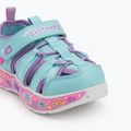 SKECHERS children's sandals Play Scene Splash Cute Crew turquoise/lavender 7