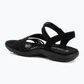 Women's sandals SKECHERS Reggae Slim Coffee Run black 3