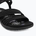 Women's sandals SKECHERS Reggae Slim Coffee Run black 7