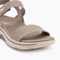 Women's SKECHERS Go Walk Arch Fit 2.0 taupe sandals 7