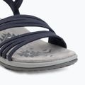 Women's sandals SKECHERS Reggae Slim Coffee Run blue 7