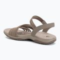 Women's sandals SKECHERS Reggae Slim Coffee Run gray 3