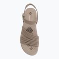 Women's sandals SKECHERS Reggae Slim Coffee Run gray 5