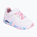 Children's shoes SKECHERS Uno Gen1 Fresh Blooms white