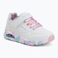 Children's shoes SKECHERS Uno Gen1 Fresh Blooms white