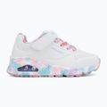 Children's shoes SKECHERS Uno Gen1 Fresh Blooms white 2