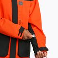 Men's snowboard jacket Volcom Kleveland orange shock 10