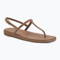 Women's sandals Crocs Miami Thong Flip milk chocolate