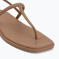 Women's sandals Crocs Miami Thong Flip milk chocolate 7