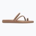 Women's slides Crocs Miami Toe Loop Sandal milk chocolate 2