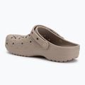 Crocs Classic Floral Cutout Clog flip-flops taupe 4
