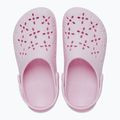 Crocs Classic Floral Cutout Clog pink milk 2