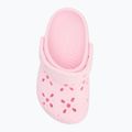 Crocs Classic Floral Cutout Clog Kids Toddler flip flops pink milk 6