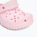 Crocs Classic Floral Cutout Clog Kids Toddler flip flops pink milk 8
