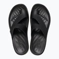 Women's Crocs Getaway Platform Toe Loop flip flops black 2
